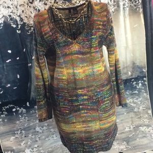 🦁👢❣️NEW multi color flattering sweater dress